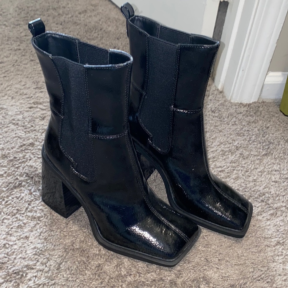 Sam Edelman slip on chunky booties